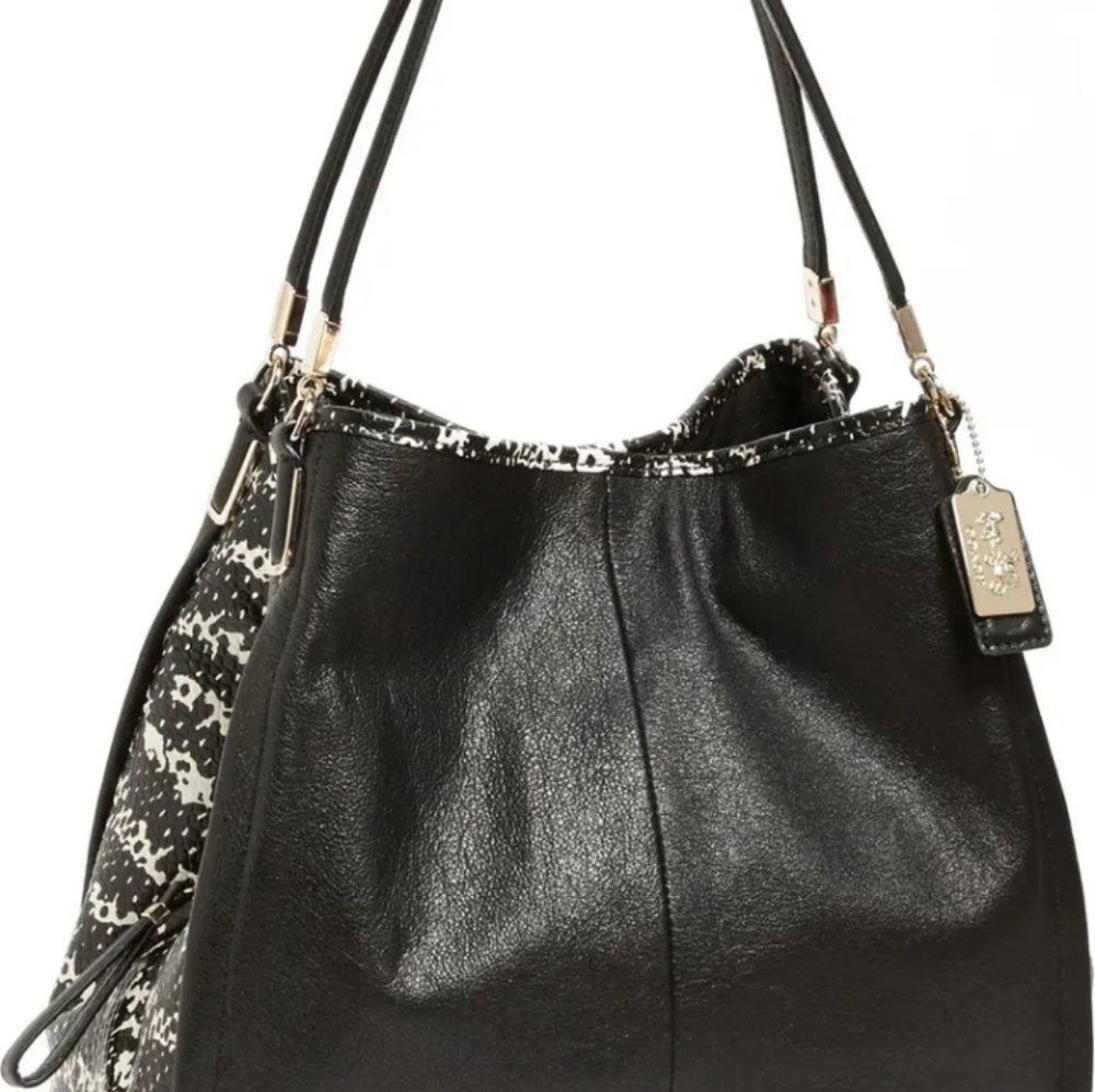 Coach Madison Phoebe Python Shoulder Bag - image 4